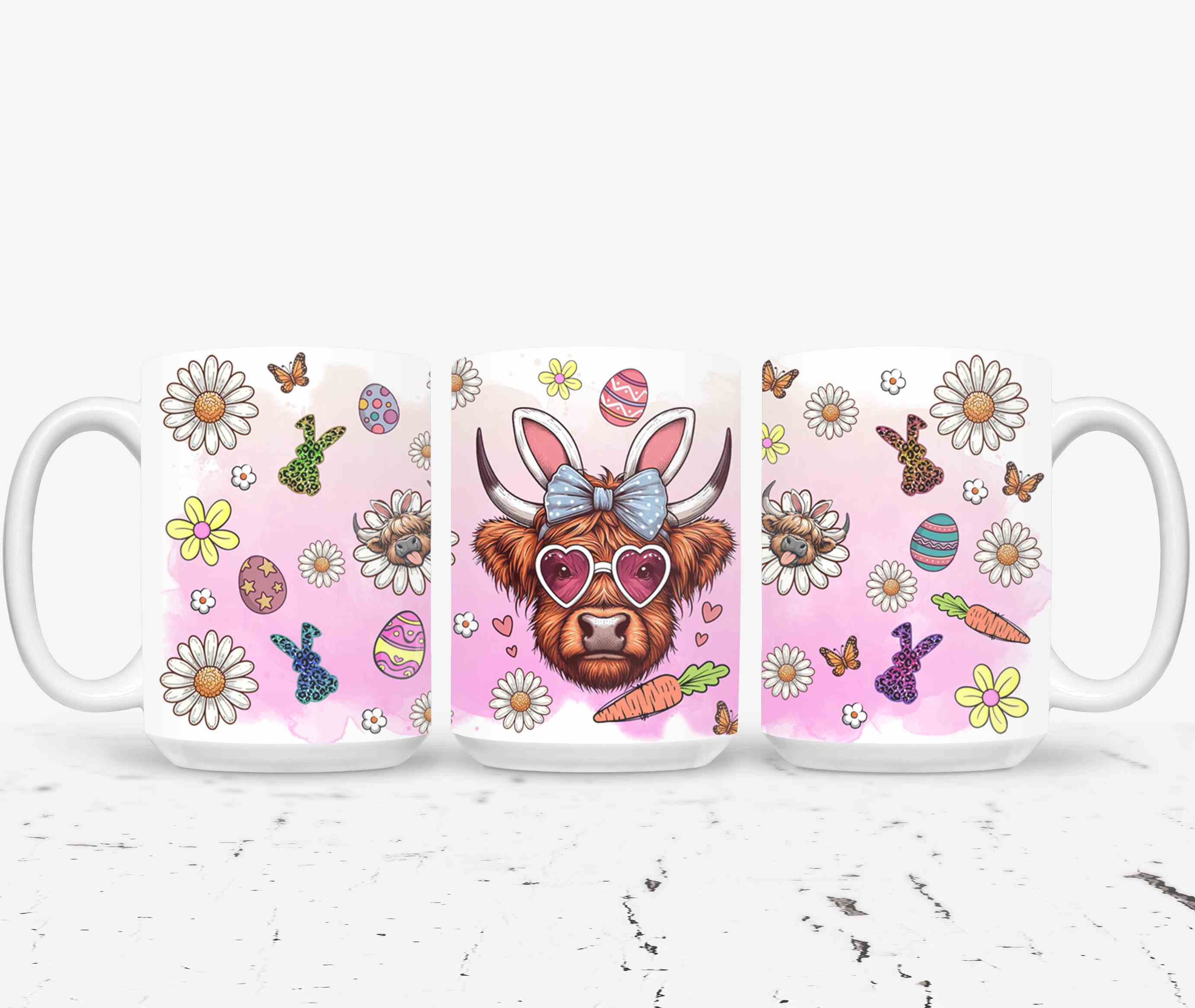 Highland Cow Easter-10399